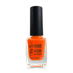 Акція на Лак для нігтів Colour Intense Lasting Finish Nail Polish неоновий 04 Orange Neon, 10 мл від Eva
