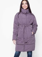 Акция на Куртка демісезонна жіноча X-Woyz LS-8890-19 42 Фіолетова от Rozetka