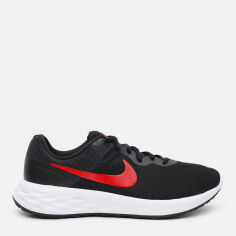 Акція на Чоловічі кросівки для бігу Nike Revolution 6 NN DC3728-005 40.5 (7.5) 25.5 см Чорні від Rozetka