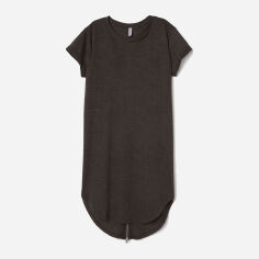 Акція на Сукня-футболка коротка жіноча H&M 0508227-01 XS Світло-сіра від Rozetka