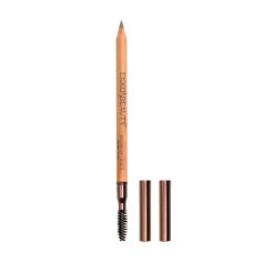 Акція на Стійкий восковий олівець для брів Ekkobeauty Eyebrow Pencil зі щіточкою Light Brown, 1.5 г від Eva