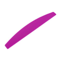 Акція на Пластикова основа Kodi Professional до пилки для нігтів у формі півмісяць 188, фіолетова, 178*28 мм від Eva