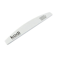 Акція на Пилка для нігтів Kodi Professional 220/220 грит полумісяць, біла, 178*28*4 мм від Eva