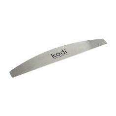 Акція на Металева основа Kodi Professional до пилки для нігтів у формі півмісяць, 180*30 мм від Eva