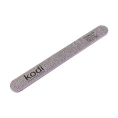 Акция на Пилка для нігтів Kodi Professional 150/150 грит пряма, коричнева, 178*19*4 мм от Eva