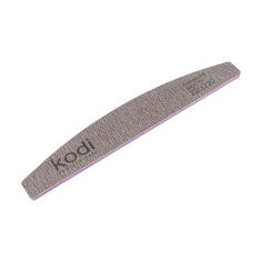 Акция на Пилка для нігтів Kodi Professional 220/220 грит полумісяць, коричнева, 178*28*4 мм от Eva