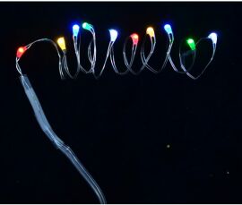 Акція на Электрогирлянда Yes! Fun LED-нить, 10 ламп, многоцветная, 0,55 м від Stylus