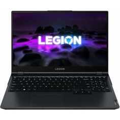 Акція на Ноутбук ігровий Lenovo Legion5 15IMH6 (82NL00B9RA) Phantom Black від Comfy UA
