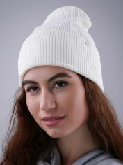 Акція на Шапка жіноча Malisa Рів'єра ML3826 54-58 Молоко від Rozetka