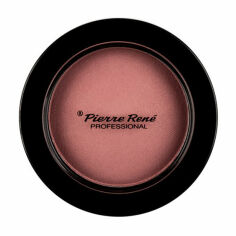Акція на Компактні рум'яна для обличчя Pierre Rene Long Lasting Powder Blush, 02 Pink Fog, 6 г від Eva