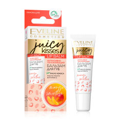 Акція на Бальзам для губ Eveline Cosmetics Juicy Kisses Exotic Mango Lip Balm Екзотичне манго, 12 мл від Eva