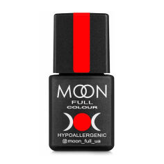 Акція на Гель-лак Moon Full Neon Color Gel Рolish UV/LED, 708 яскраво-червоний, 8 мл від Eva