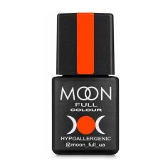 Акція на Гель-лак Moon Full Neon Color Gel Рolish UV/LED, 707 морквяно-кораловий, 8 мл від Eva