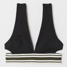 Акція на Верхня частина купальника жіноча H&M 689005 34 Чорна від Rozetka