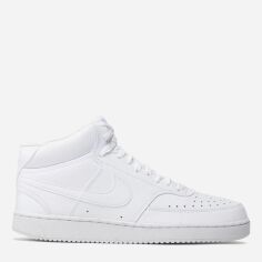 Акція на Чоловічі кеди високі Nike Court Vision Mid Nn DN3577-100 42.5 (9) 27 см Білі від Rozetka
