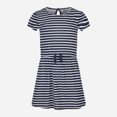 Акція на Дитяча літня сукня для дівчинки Regatta Catriona RKD009-01A 122-128 см Темно-Синя/Біла від Rozetka