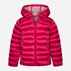 Акция на Дитяча демісезонна куртка для дівчинки Minoti 12COAT 7 37625TEN 128-134 см Малинова от Rozetka