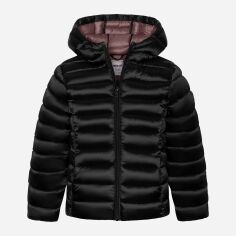 Акция на Дитяче демісезонне пальто для дівчинки Minoti 12COAT 8 37626JNR 104-110 см Чорне от Rozetka