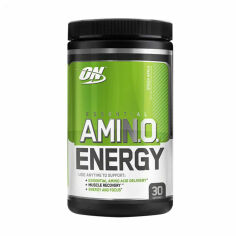 Акция на Дієтична добавка амінокислота в порошку Optimum Nutrition Essential Amino Energy Green Apple, 270 г от Eva