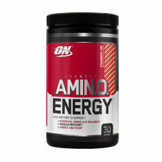 Акция на Дієтична добавка амінокислота в порошку Optimum Nutrition Essential Amino Energy Strawberry Lime, 270 г от Eva
