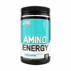 Акція на Дієтична добавка амінокислота в порошку Optimum Nutrition Essential Amino Energy Blueberry Mojito, 270 г від Eva