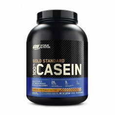 Акція на Харчова добавка протеїн Optimum Nutrition 100% Gold Standard Casein Шоколадне арахісове масло, 1.8 кг від Eva