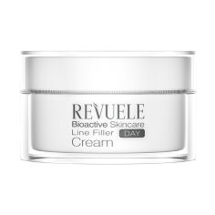 Акція на Денний крем-філер для обличчя Revuele Bio Active Collagen & Elastin Line Filler Cream, 50 мл від Eva