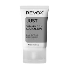 Акція на Освітлювальна зволожувальна суспензія-крем для обличчя та шиї Revox B77 Just Vitamin C 2% Suspension з вітаміном С 2%, 30 мл від Eva