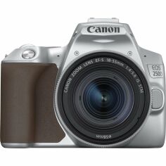 Акція на Фотоаппарат CANON EOS 250D 18-55 IS STM Silver (3461C003) від MOYO
