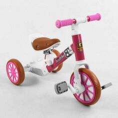 Акция на Детский велосипед BestTrike красный (15996) от Stylus