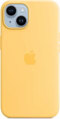Акция на Панель Apple MagSafe Silicone Case для Apple iPhone 14 Sunglow (MPT23RM/A/MPT23ZE/A) от Rozetka