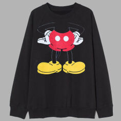 Акція на Світшот Love&Live Salute, I'm Mickey! LLP02334 3XL Чорний від Rozetka