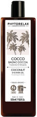 Акція на Гель для душу живильний і пом'якшувальний Phytorelax Coconut Vegan & Organic 500 мл від Rozetka