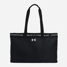 Акция на Сумка-шопер жіноча Under Armour UA Favorite Tote 1369214-001 20л Чорна от Rozetka