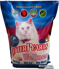 Акция на Наполнитель для кошачьего туалета Litter Pearls Wellness Кварцевый впитывающий 1.59 кг (3.4 л) (633843107041) от Rozetka