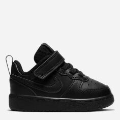 Акція на Дитячі кросівки для хлопчика Nike Court Borough Low 2 (TDV) BQ5453-001 5C 21 Чорні від Rozetka