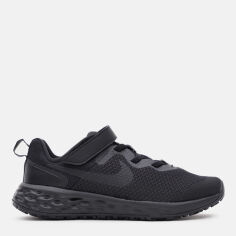 Акция на Дитячі кросівки для хлопчика Nike Revolution 6 Nn (PSV) DD1095-001 11C 28 Чорні от Rozetka