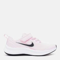 Акція на Дитячі кросівки для дівчинки Nike Star Runner 3 (PSV) DA2777-601 12C 29.5 Рожеві від Rozetka