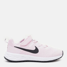 Акция на Дитячі кросівки для дівчинки Nike Revolution 6 Nn (PSV) DD1095-608 12C 29.5 Рожеві от Rozetka