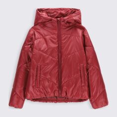 Акция на Дитяча демісезонна куртка для дівчинки Coccodrillo Outerwear Girl Junior ZC2152701OGJ-017 128 см Червона от Rozetka