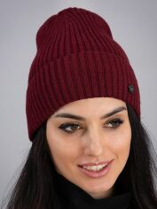 Акція на Шапка жіноча Malisa Діксі ML3910 54-58 Бордо від Rozetka