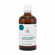 Акция на Засіб для пілінгу обличчя 8% Holy Land Cosmetics Alpha Complex Rapid Exfoliator, 100 мл от Eva