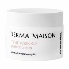 Акція на Інтенсивно розгладжувальний крем проти зморщок Medi-Peel Derma Maison Time Wrinkle Perfect Cream, 50 г від Eva