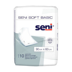 Акція на Пелюшки гігієнічні Seni Soft Basic 90*60 см, 10 шт від Eva