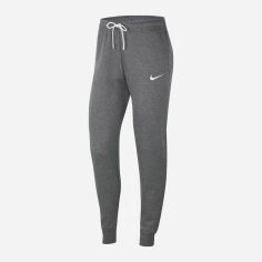 Акция на Спортивні штани утеплені Nike Cuffed fleece park 20 CW6961-071 L Антрацит/Білий от Rozetka