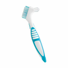 Акція на Щітка для зубних протезів Paro Swiss Denture Brush блакитна, 1 шт від Eva