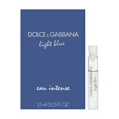 Акция на Dolce & Gabbana Light Blue Eau Intense Парфумована вода жіноча, 1.5 мл (пробник) от Eva