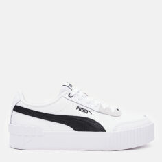 Акція на Жіночі кеди низькі Puma Carina Lift 37303102 37.5 (4.5) 23.5 см Puma White-Puma Black від Rozetka