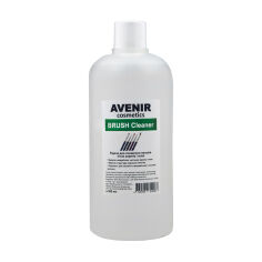 Акція на Рідина для очищення пензлів після акрилу та гелю Avenir Cosmetics Brush Cleaner, 500 мл від Eva