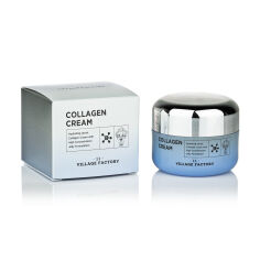 Акция на Колагеновий крем для обличчя Village 11 Factory Collagen Cream, 50 мл от Eva